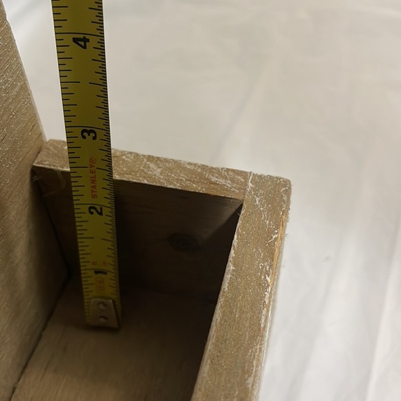 Rustic welcome wall hanging for mail, keys, dog leashes, etc - Picture 10 of 12